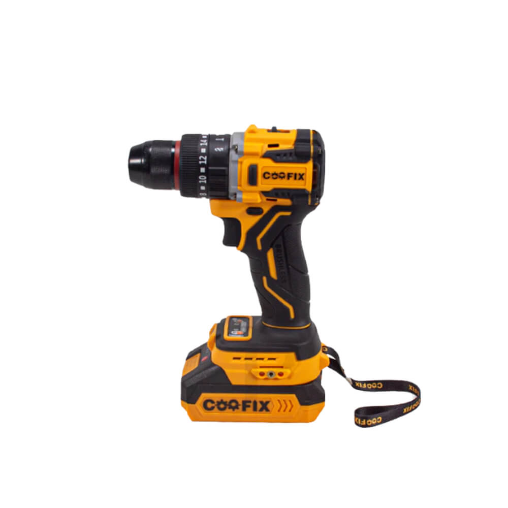 ชุดสว่านกระแทกและเครื่องเจียรไร้สาย (พร้อมแบตเตอรี่) COOFIX รุ่น CF-CIA001 แบตเตอรี่ 20V_1